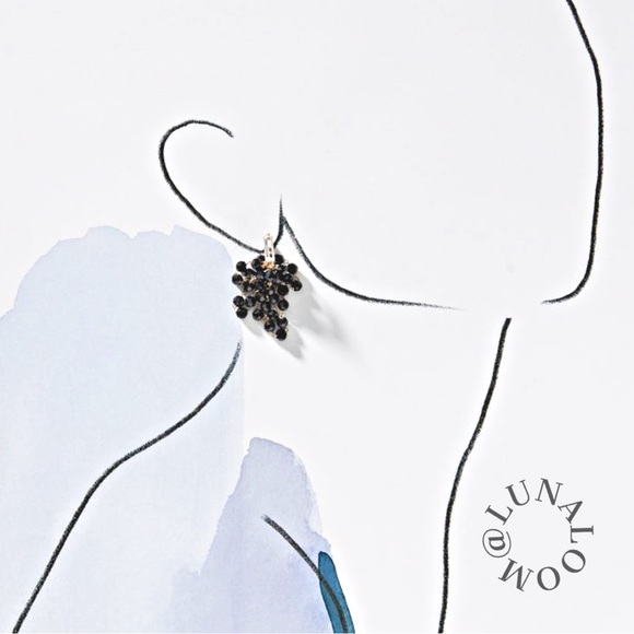 Anthropologie 🆕 | 🎄❄️Cosmic Rocker Waterfall Beaded Drop Earrings. - Picture 3 of 6